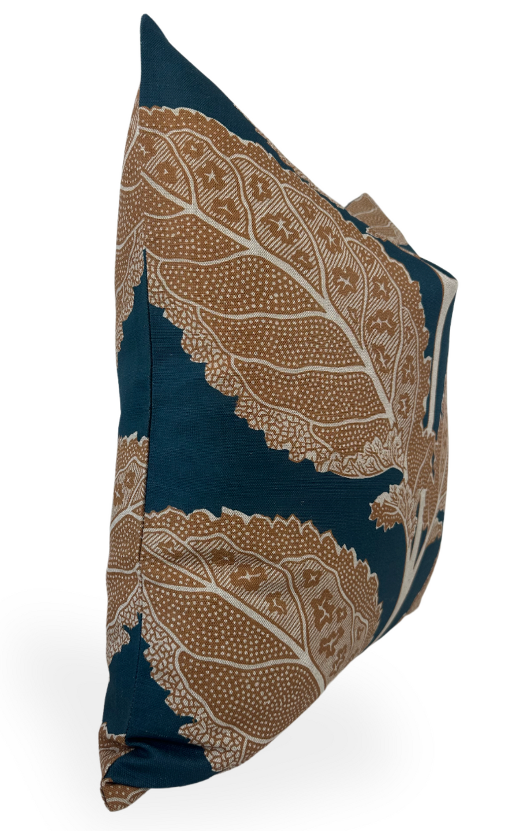 Lacinato Pillow Cover in Ochre + Mineral, Thibaut Pillows