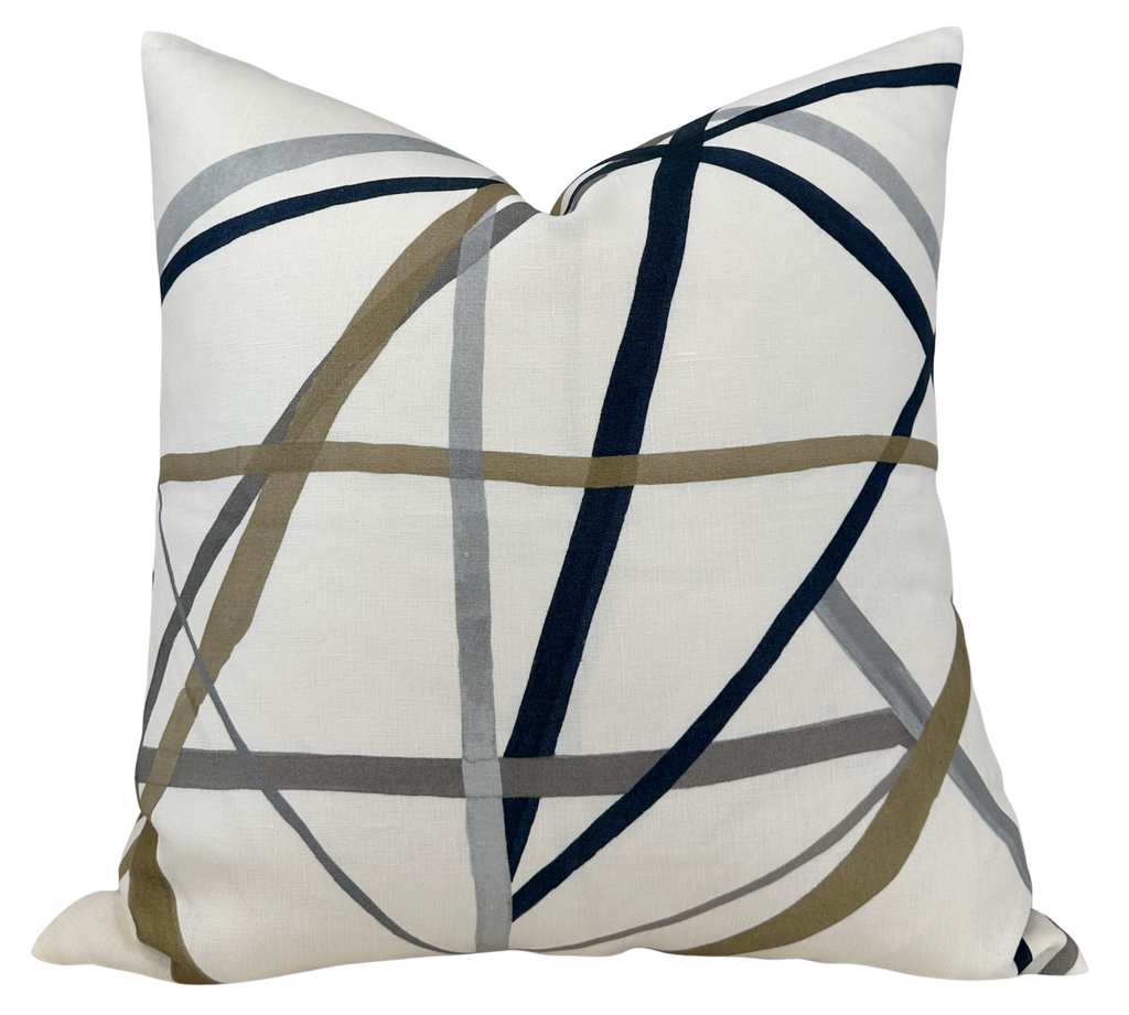 Simpatico Pillow Cover in Sand, Kelly Wearstler Textiles