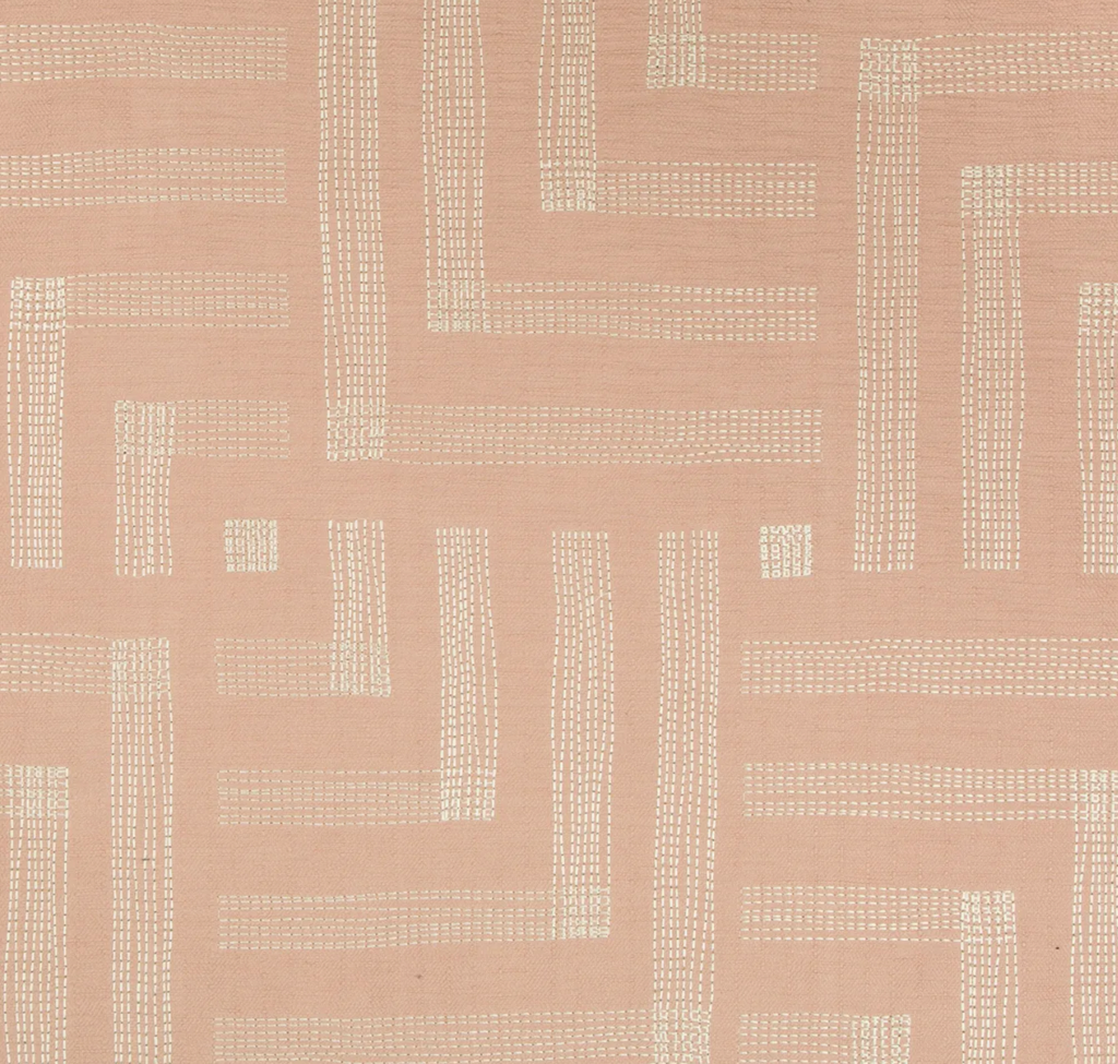 Pastiche Pillow Cover in Rouge Ivory, Kelly Wearstler Textiles