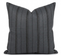 Malabar Pillow Cover in Slate Grey, Peter Dunham Textiles