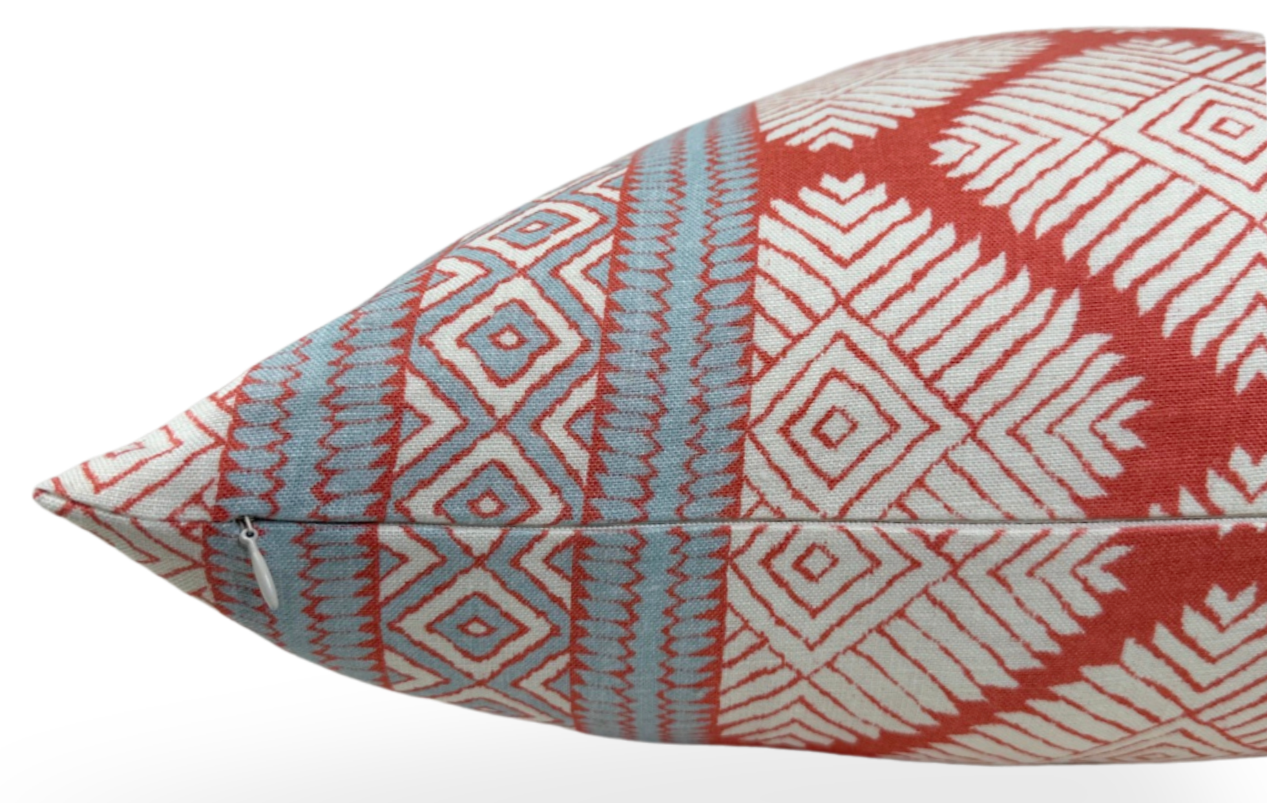 Austin Pillow Cover in Coral, Thibaut Pillows