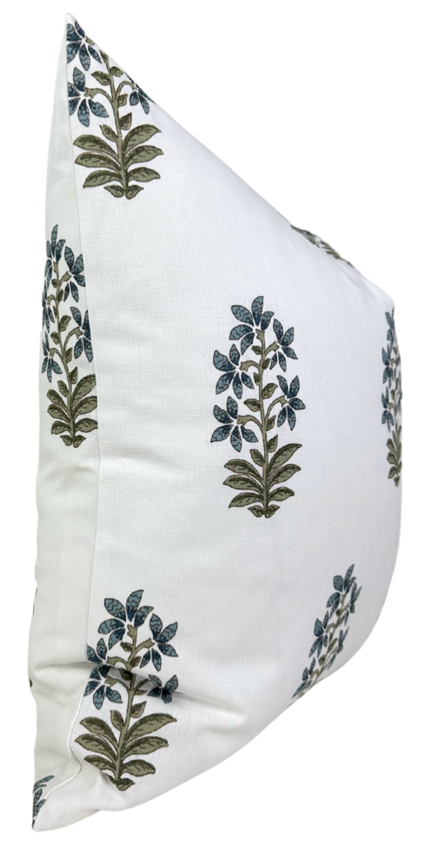 Udaipur Pillow Cover in Indigo, Peter Dunham Textiles