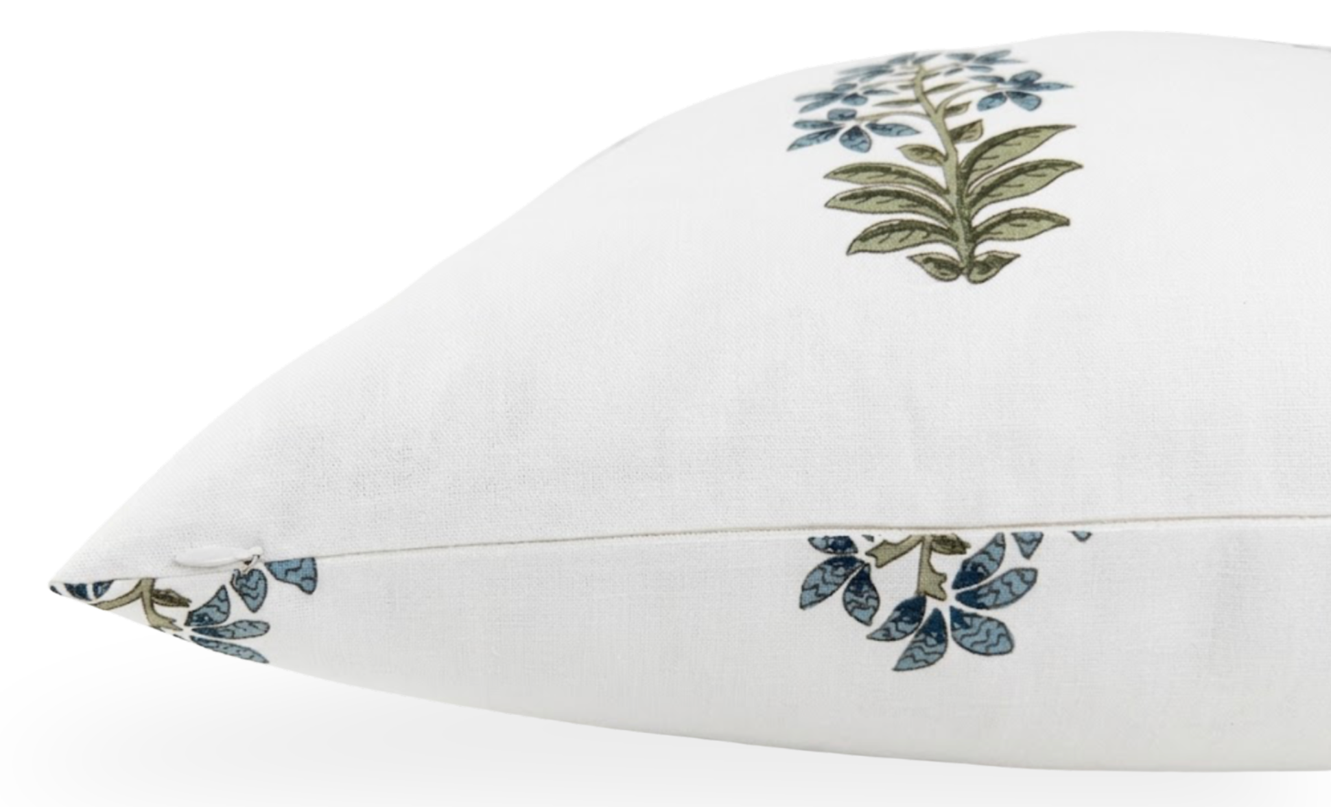Udaipur Pillow Cover in Indigo, Peter Dunham Textiles