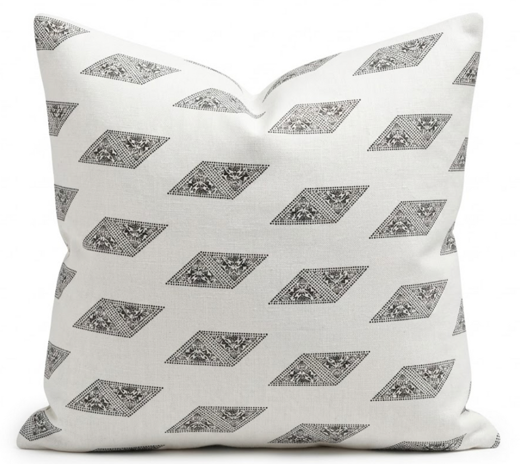 Myriad Pillow Cover in Kohl, Susan Connor Textiles