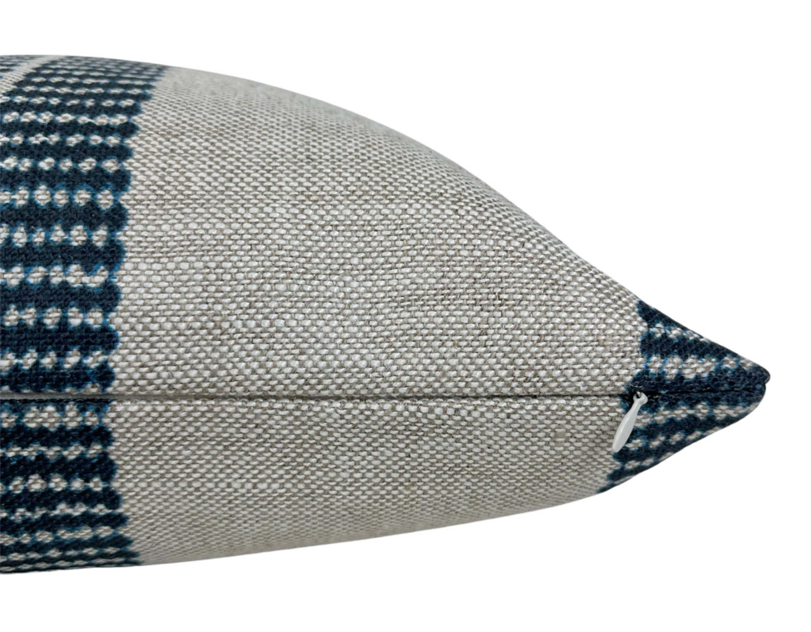Band Pillow Cover in Indigo, McLaurin + Piercy Textiles