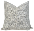 Spotted Chenille Pillow Cover in Ivory Natural