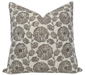 Freedia Pillow Cover in Sepia, Susan Connor Textiles