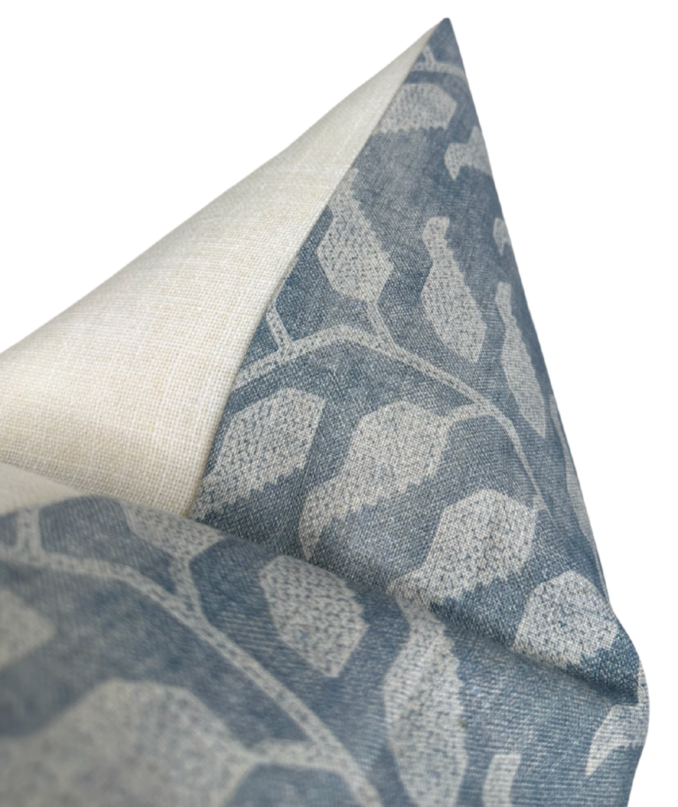 Folio Pillow Cover in Lake Blue, Susan Connor Textiles