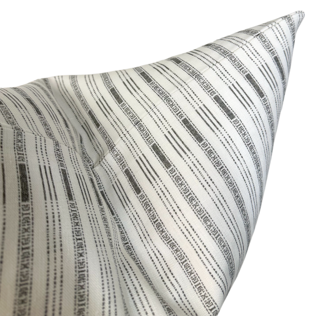 ILU Pillow Cover in Charcoal, Susan Connor Textiles