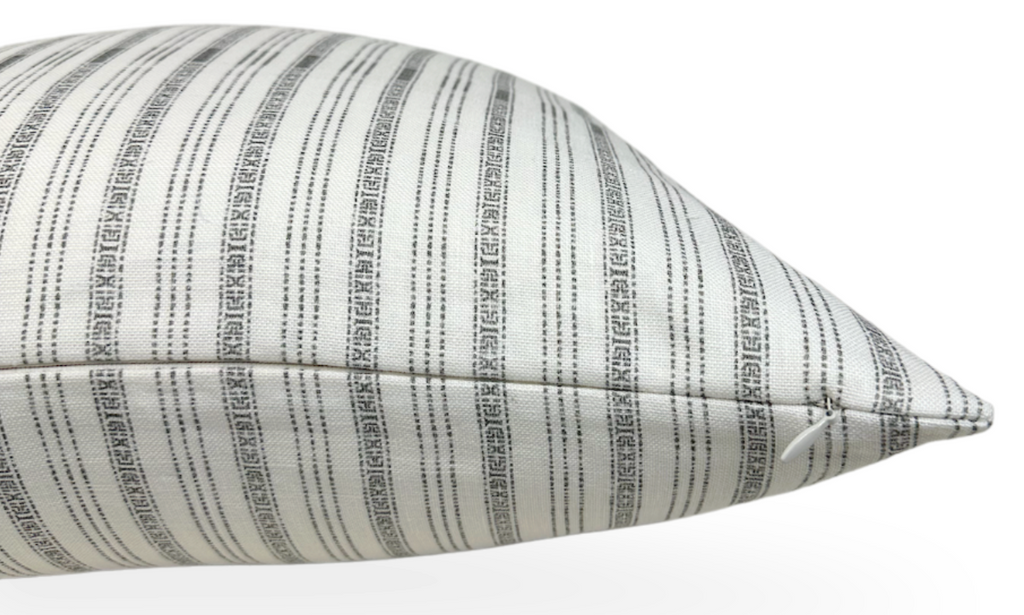 ILU Pillow Cover in Charcoal, Susan Connor Textiles
