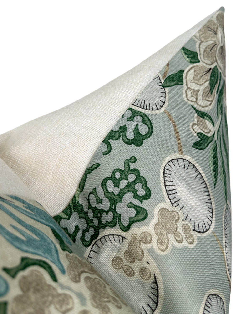 Meadow Floral Pillow Cover in Sage, Thibaut Pillows