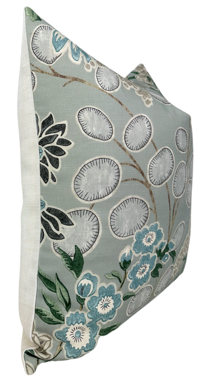 Meadow Floral Pillow Cover in Sage, Thibaut Pillows