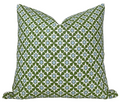 Serendipity Pillow Cover in Green, Schumacher Textiles