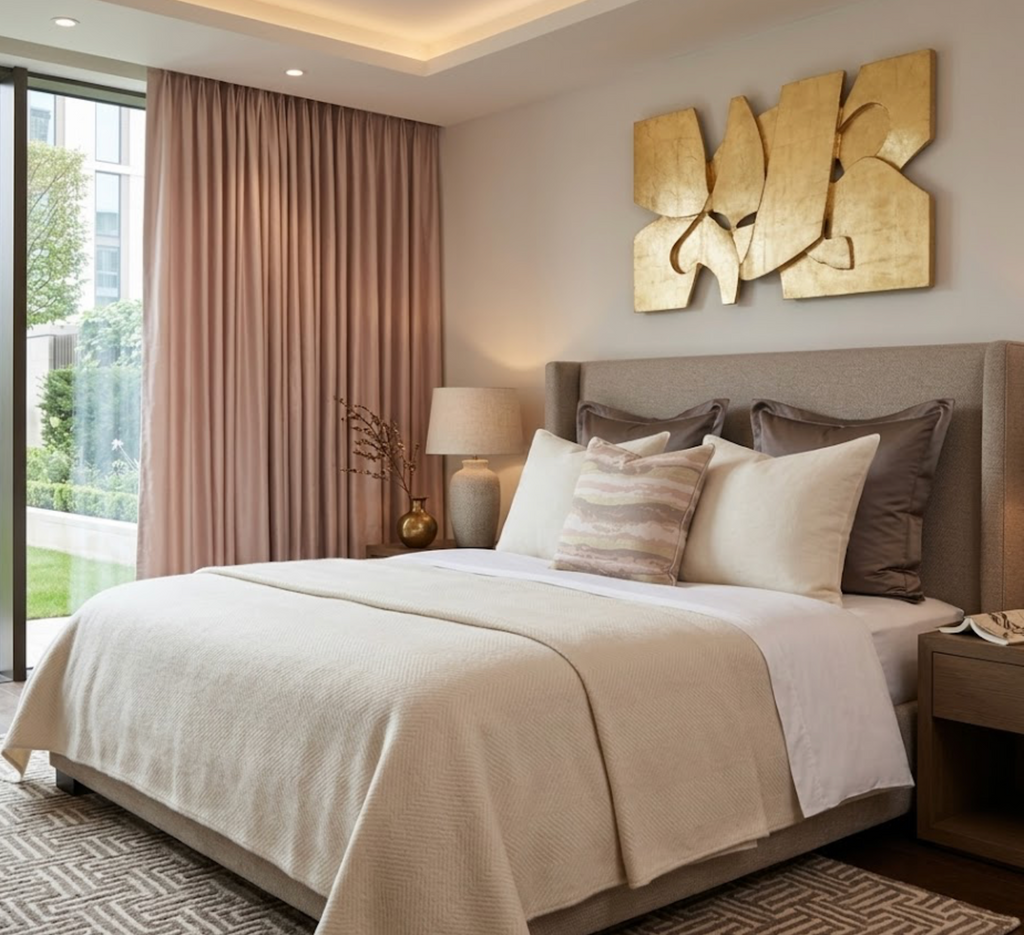 Chandler Woven Pillow Cover in Blush Natural