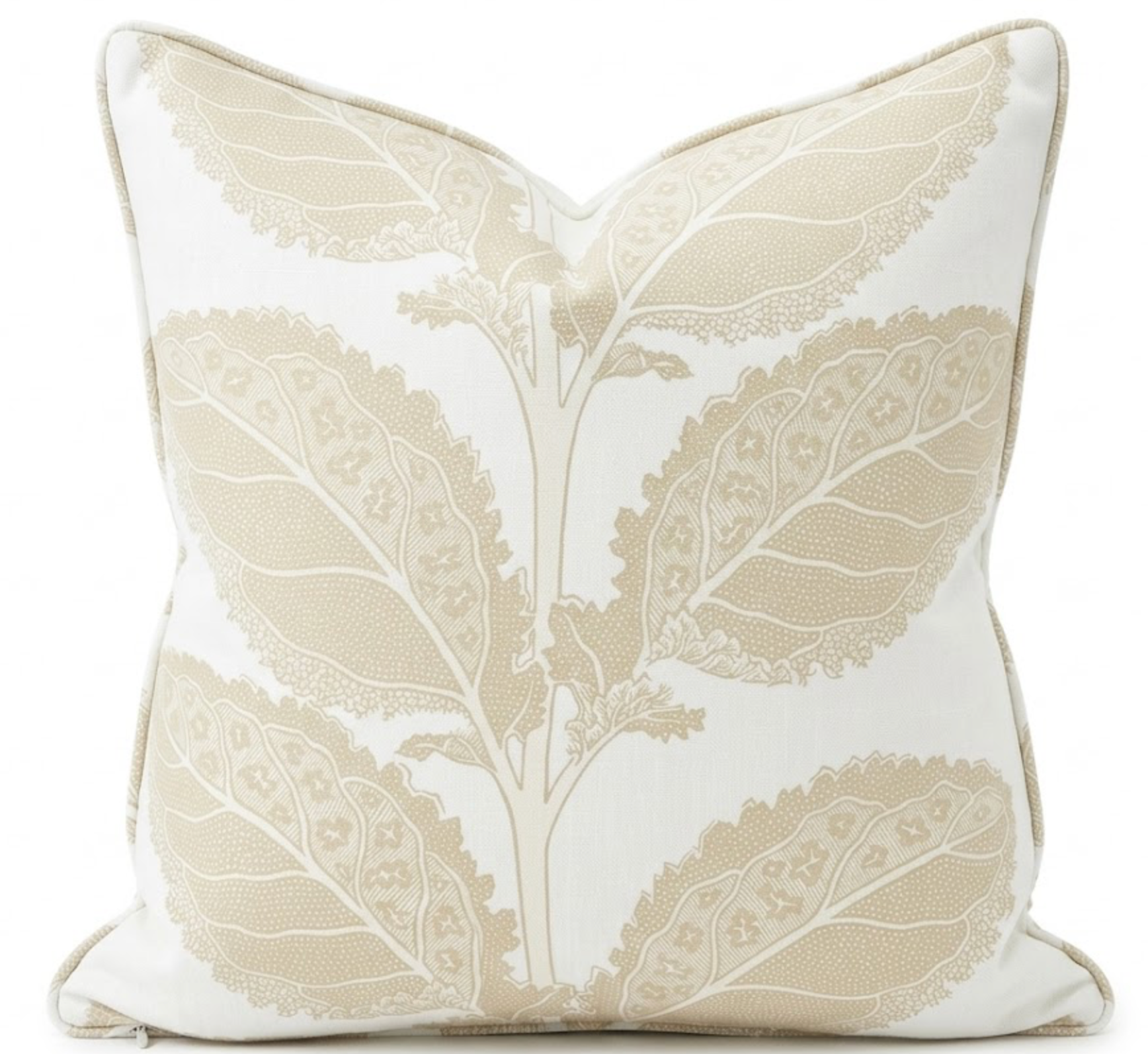 Lacinato Pillow Cover in Basalt Black, Thibaut Pillows
