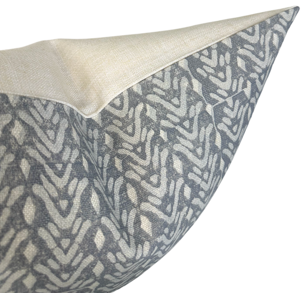 Bellflower Pillow Cover in Cadet