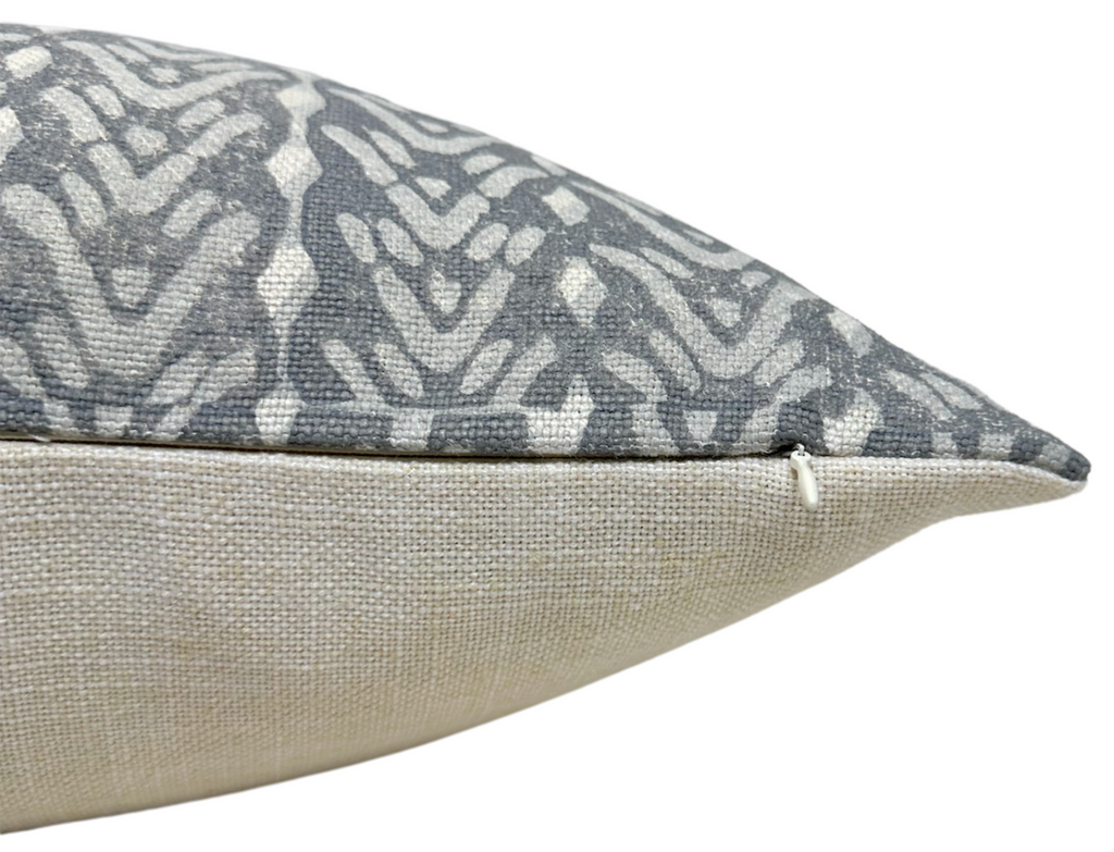Bellflower Pillow Cover in Cadet