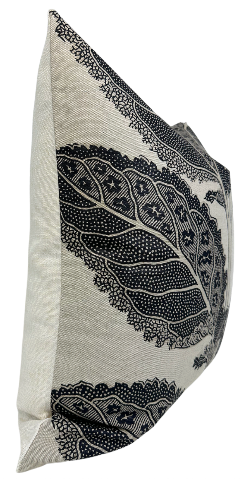 Lacinato Pillow Cover in Basalt Black, Thibaut Pillows