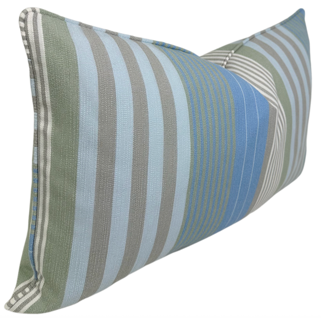 Esprit Performance Pillow Cover in Sky and Sand, Thibaut Pillows