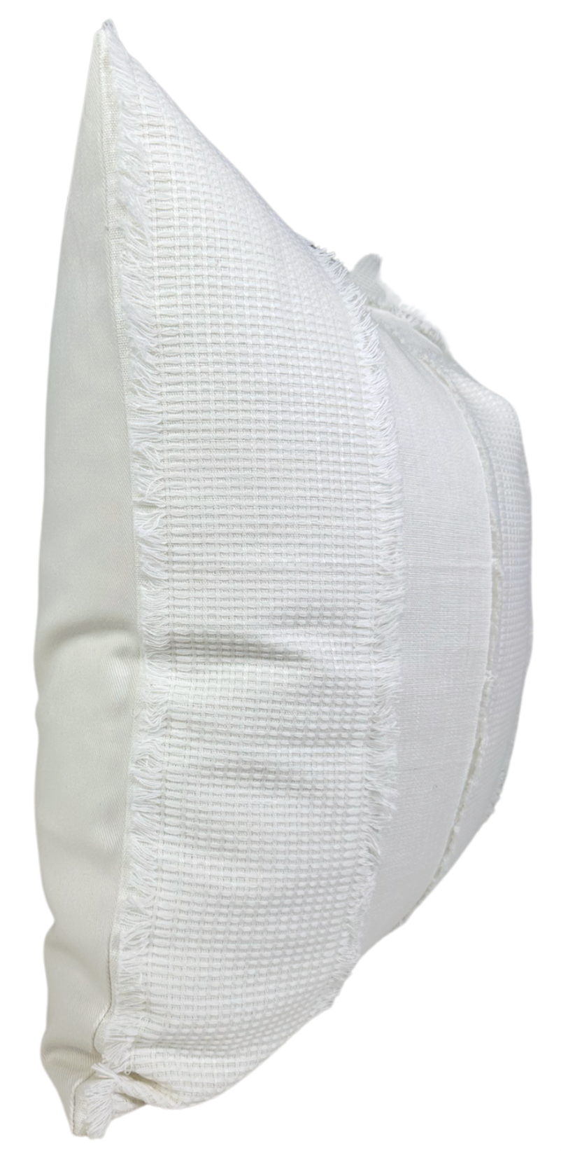 Tulum Casement Embroidered Pillow Cover in Ivory, Schumacher Textiles