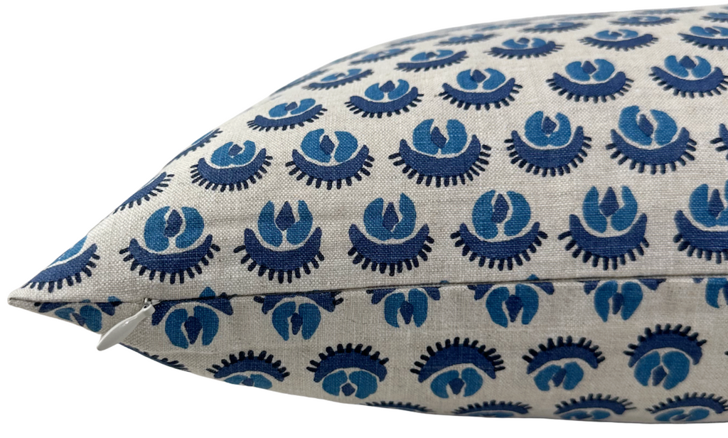 Cadiz Pillow Cover in Blue, Walter G Textiles
