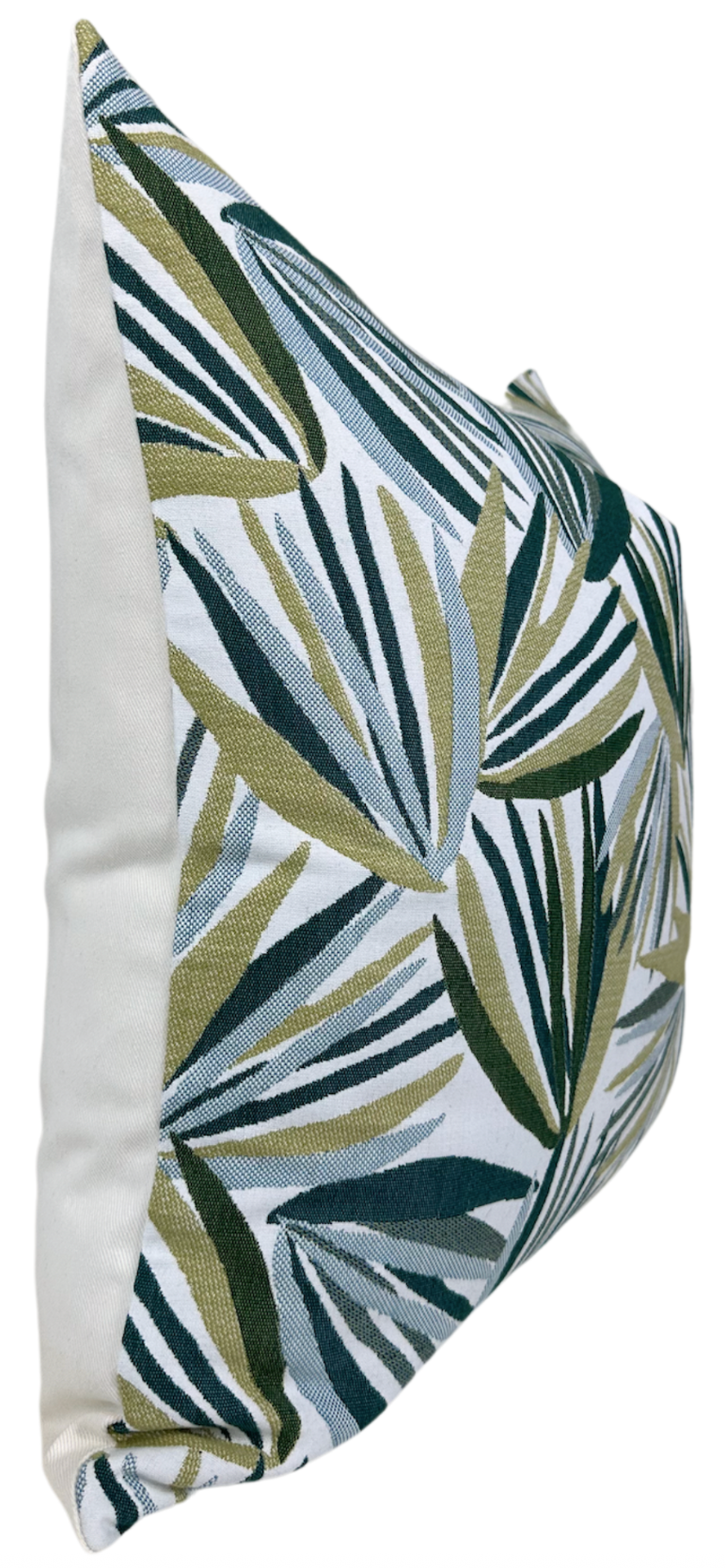 Palmetto Pillow Cover in Verdigris, Perennials Textiles