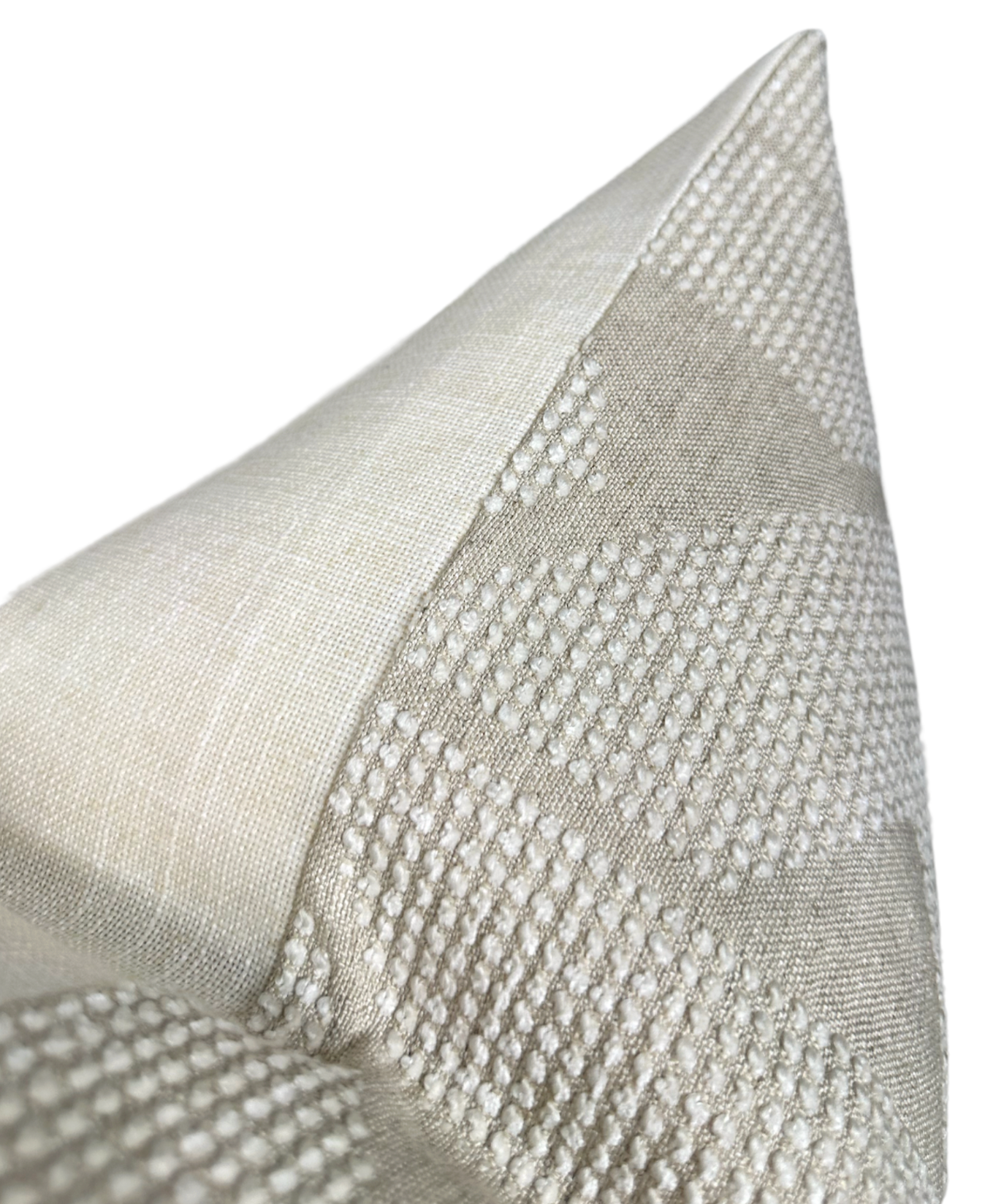 Sierra Pillow Cover in Natural, Schumacher Textiles