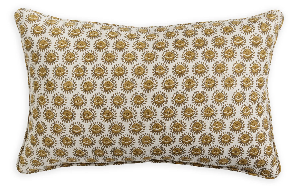 Lyon Pillow Cover in Saffron, Walter G Textiles