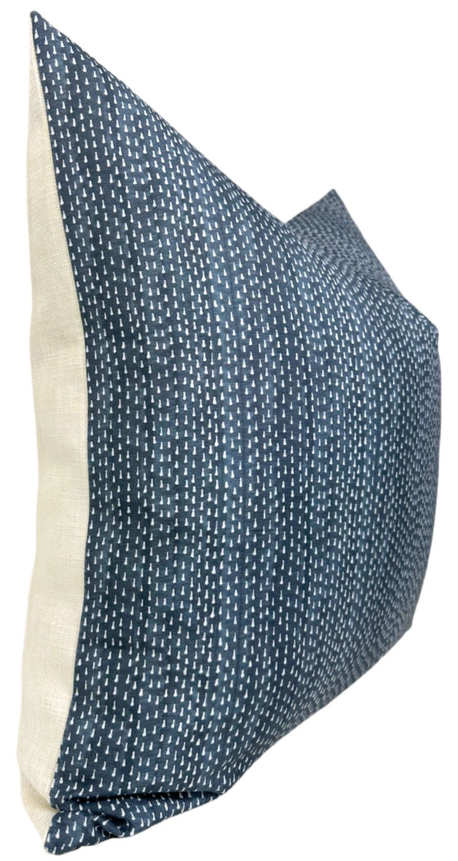 Kantha Pillow Cover in Navy Blue, Maresca Textiles