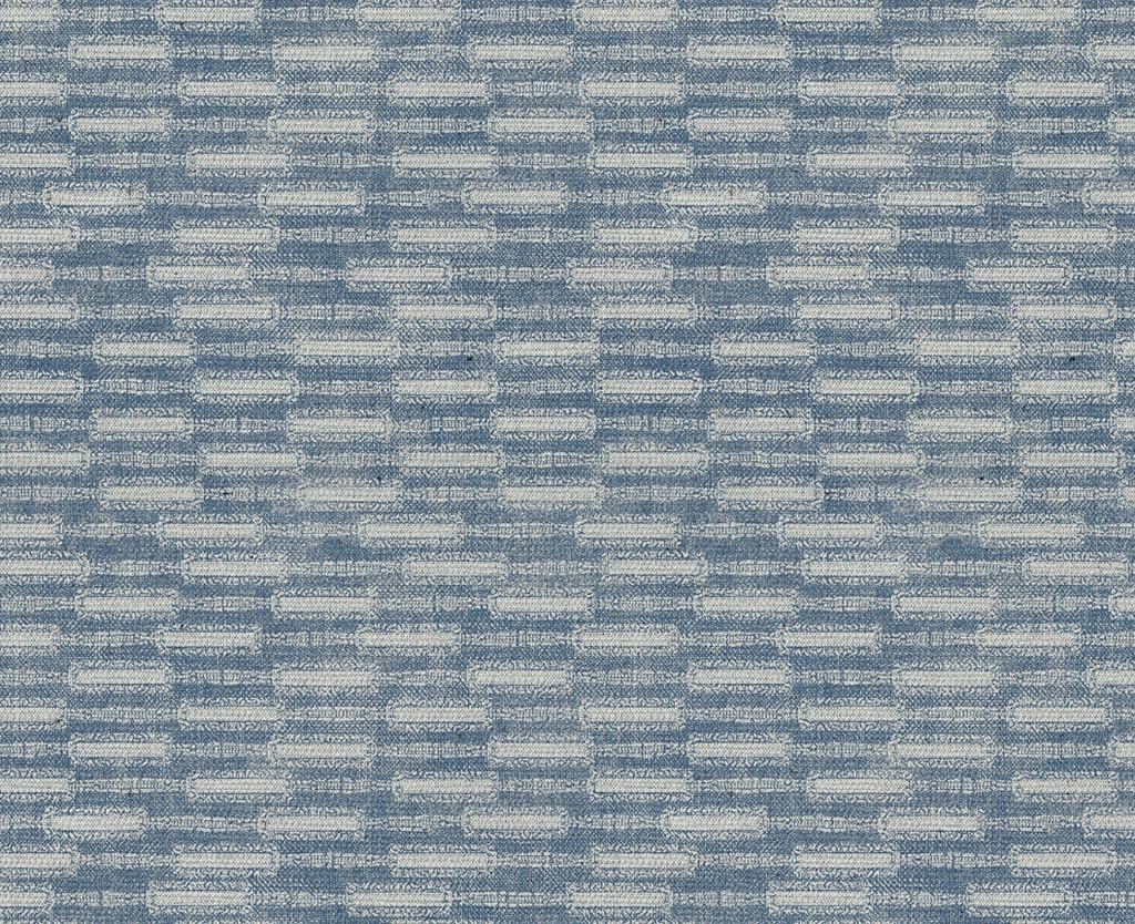 Lacuna Pillow Cover in Azul Blue, Susan Connor Textiles