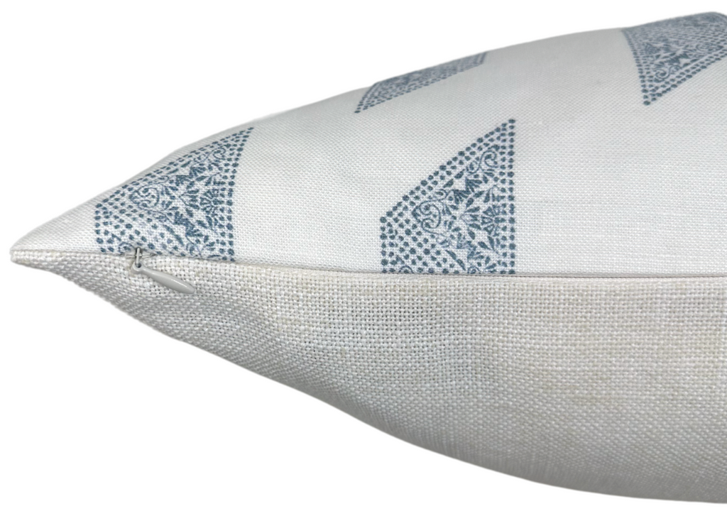 Myriad Pillow Cover in Lake Blue, Susan Connor Textiles