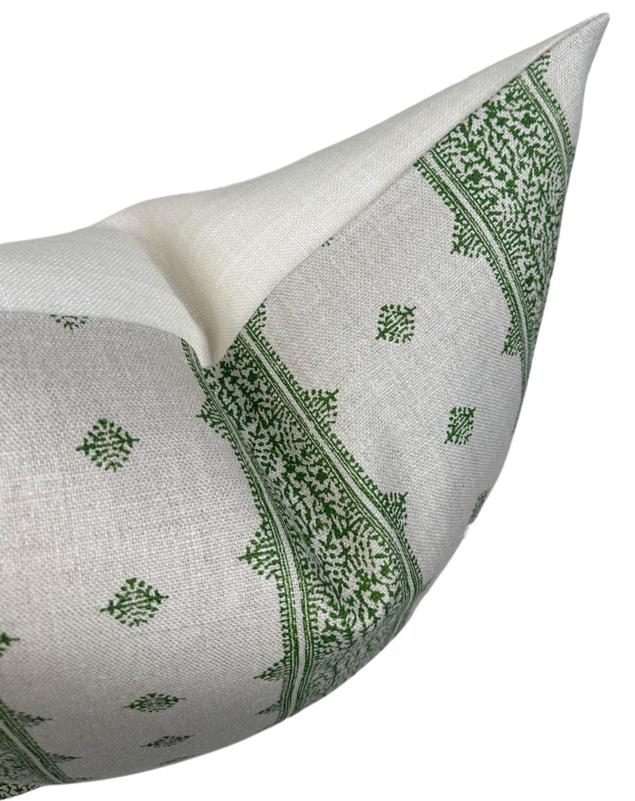 Fez Pillow Cover in Green, Peter Dunham Textiles