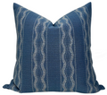 Zanzibar Outdoor Pillow Cover in Lapis Blue, Indoor/Outdoor Pillows, Peter Dunham Textiles