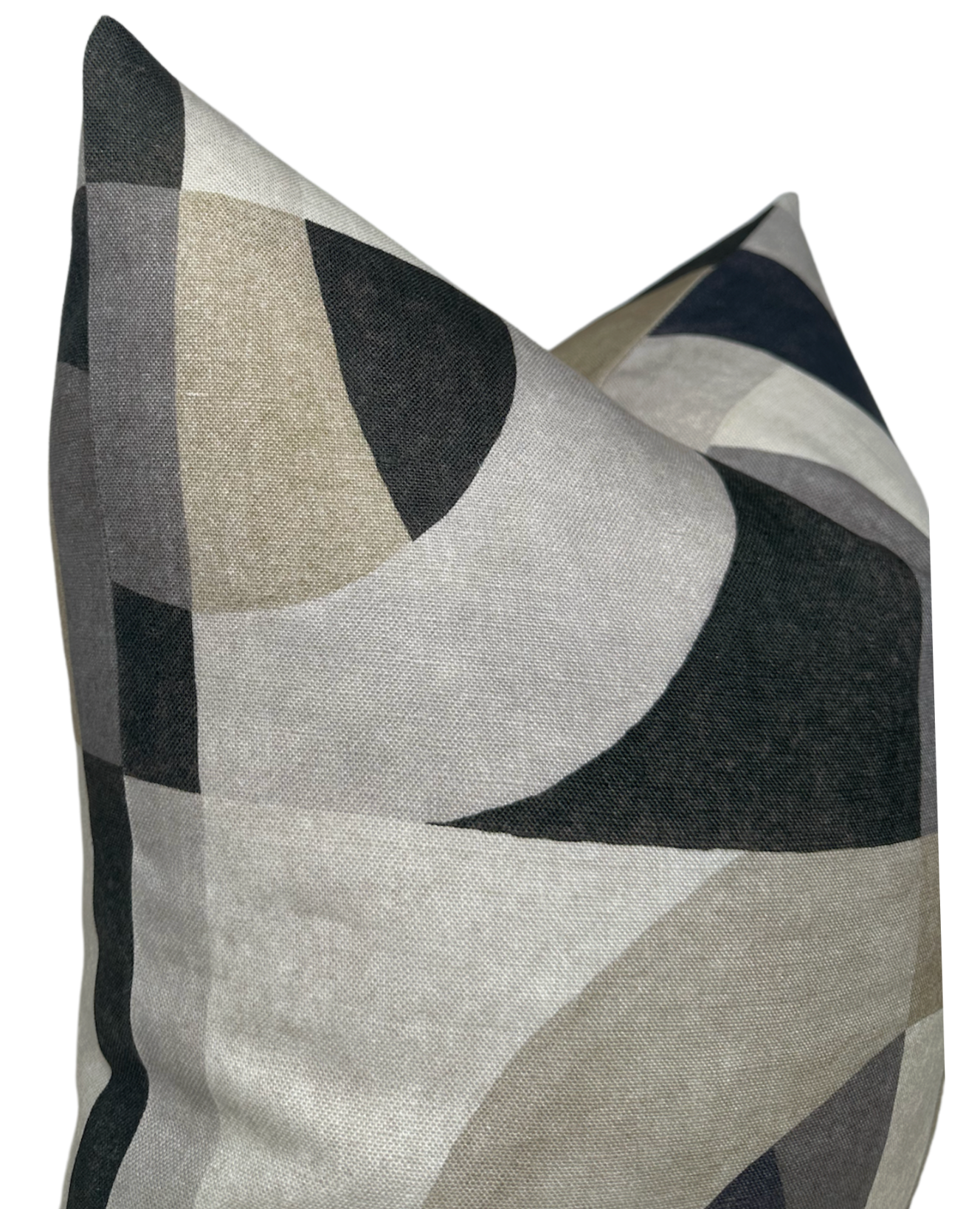 Colonnade Pillow Cover in Onyx, Kelly Wearstler Textiles