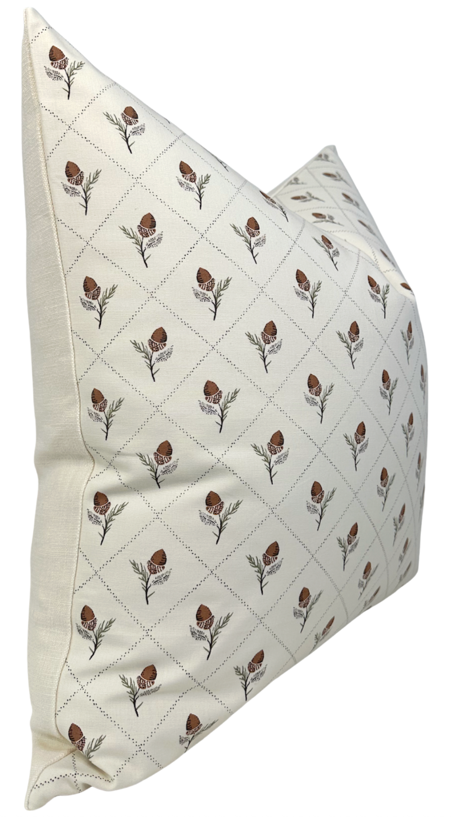 Holden Hand Pillow Cover in Cream, Schumacher Textiles