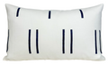 Oaxaca Linen Pillow Cover in Navy, Schumacher Textiles