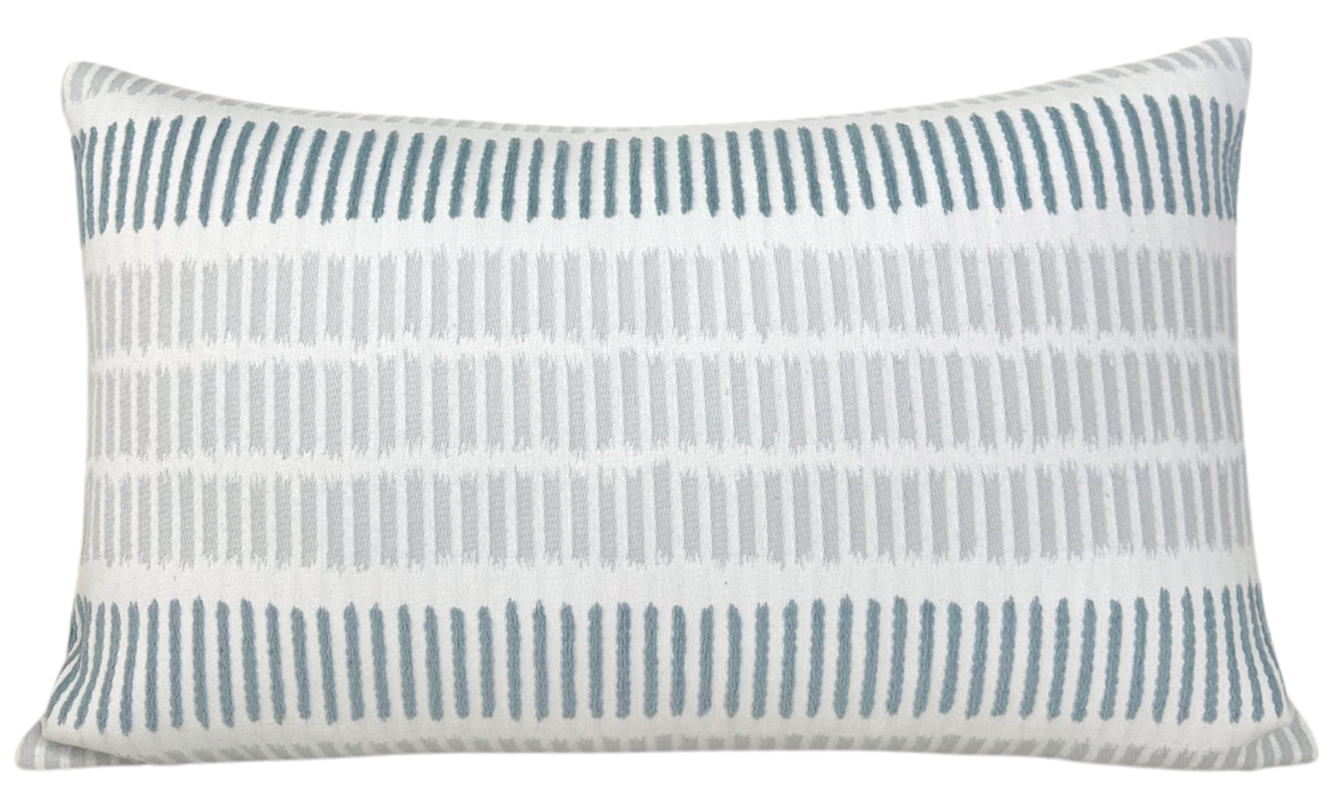 Topsail Pillow Cover in Sterling and Slate, Thibaut Pillows