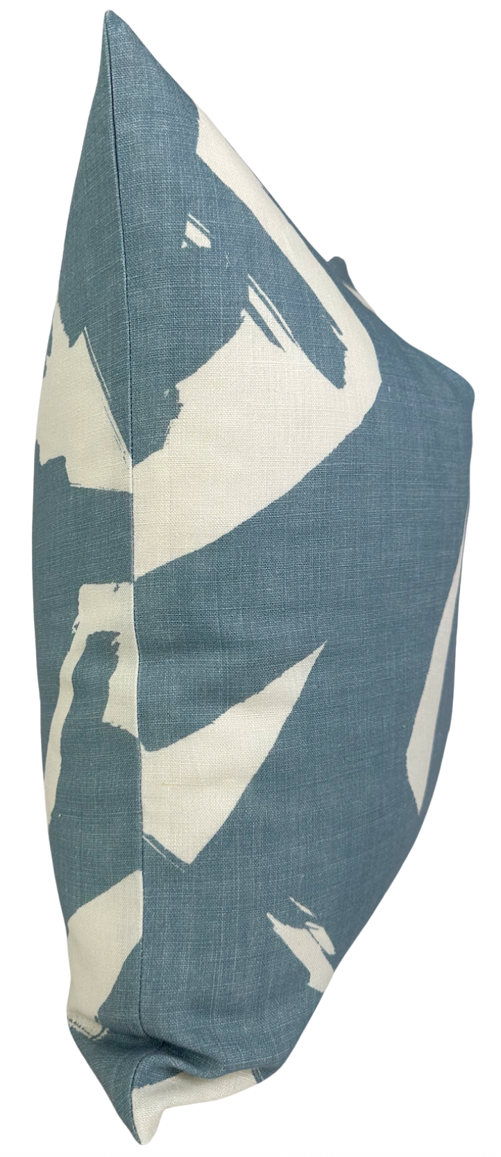 Bold Lines Linen Pillow Cover in Sky