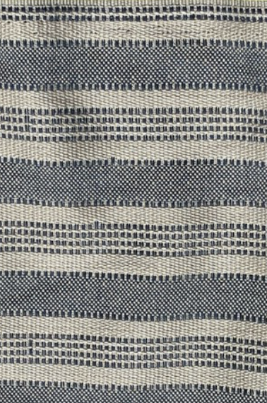 Amida Woven Pillow Cover in Indigo Natural, Peter Dunham Textiles