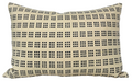 Paradox Pillow Cover in Ivory/Onyx, Kelly Wearstler Textiles