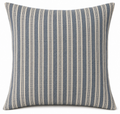 Amida Pillow Cover in Indigo On Natural, Peter Dunham Textiles