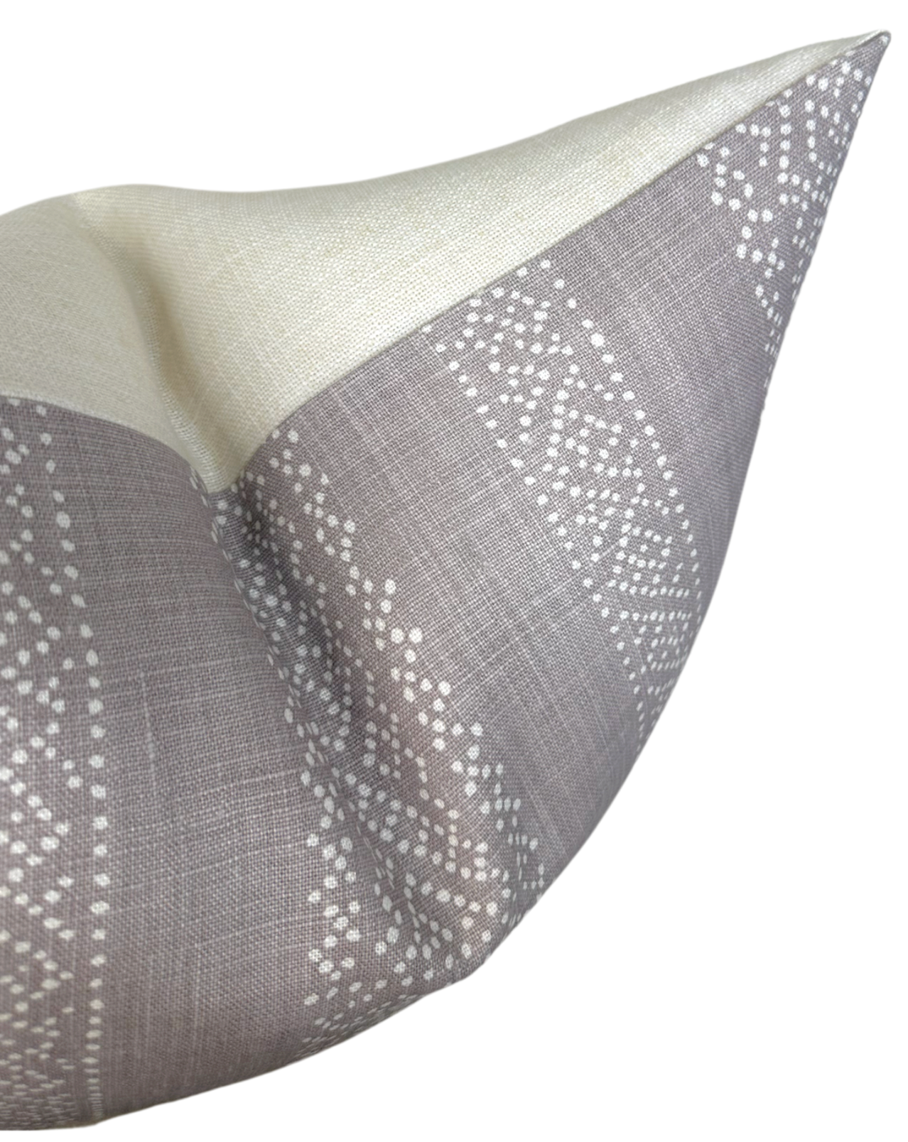 Miguel Pillow Cover in Lavender, McLaurin + Piercy Textiles