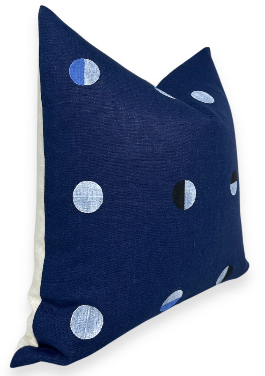 Joshua Tree Pillow Cover in Indigo Moons Blue, Schumacher Textiles