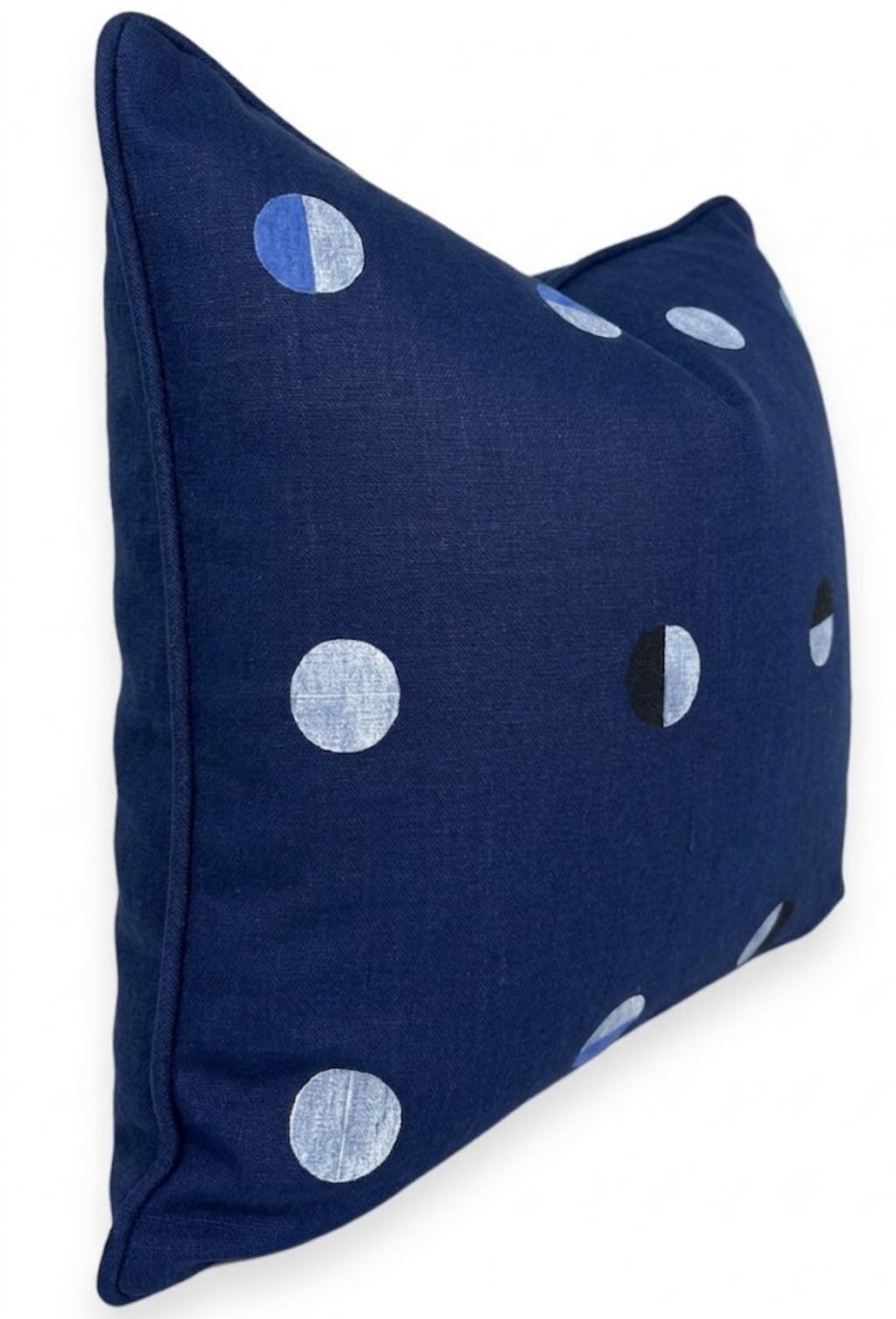 Joshua Tree Pillow Cover in Indigo Moons Blue, Schumacher Textiles