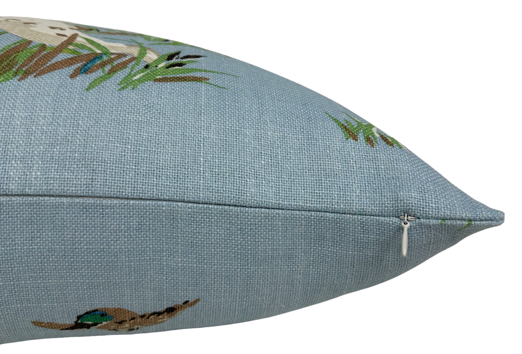 Pointers Pillow Cover in Sky Blue, Schumacher Textiles