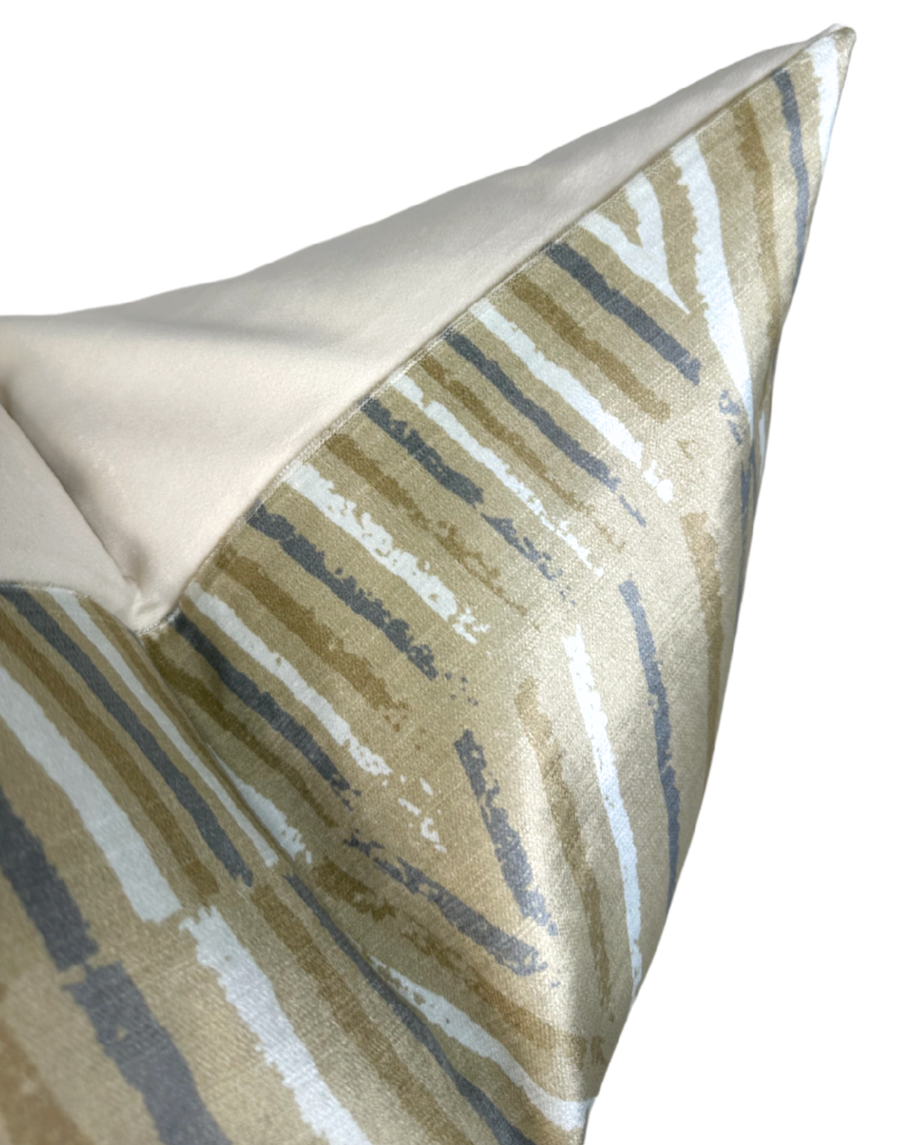 Post Velvet Pillow Cover in Bronze, Kelly Wearstler Textiles