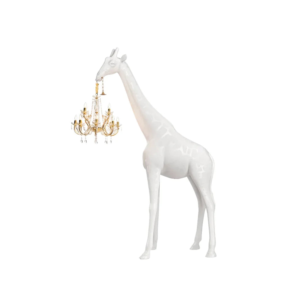 Sculptural Giraffe Floor Lamp