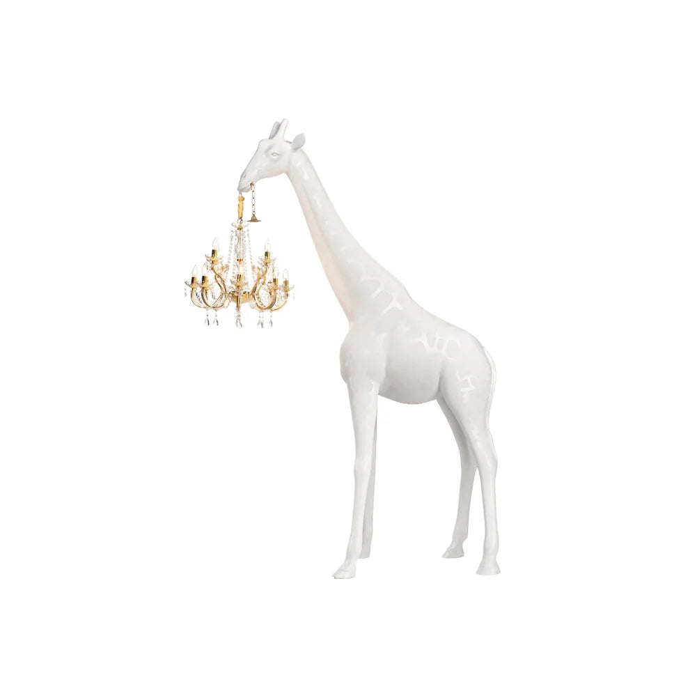 Sculptural Giraffe Floor Lamp