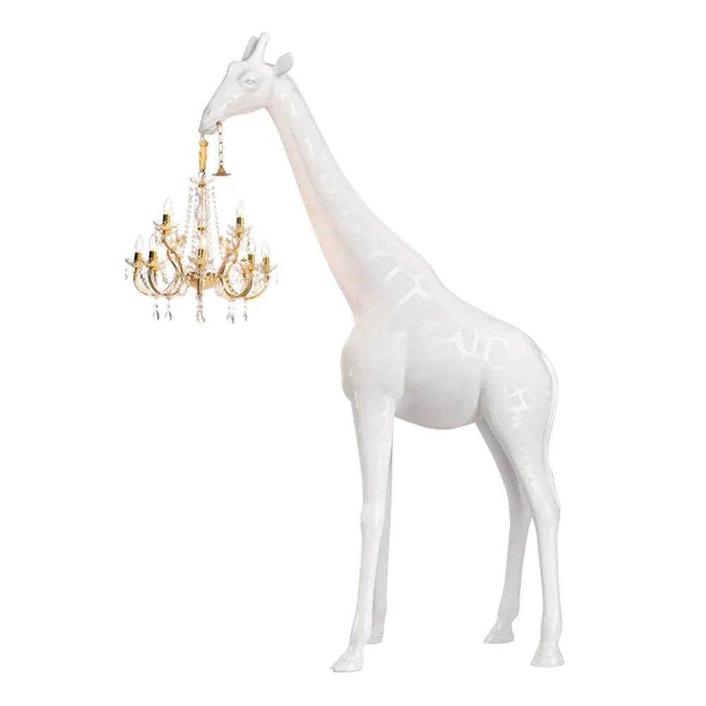 Sculptural Giraffe Floor Lamp