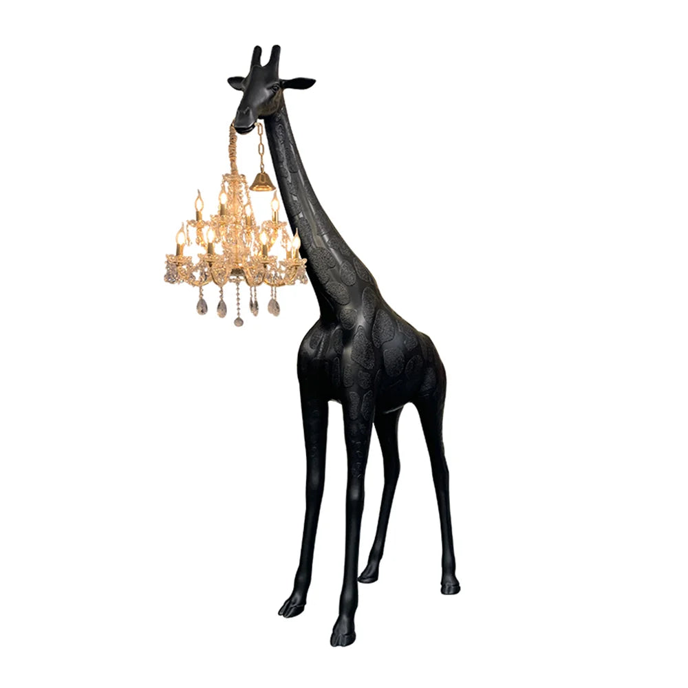 Sculptural Giraffe Floor Lamp